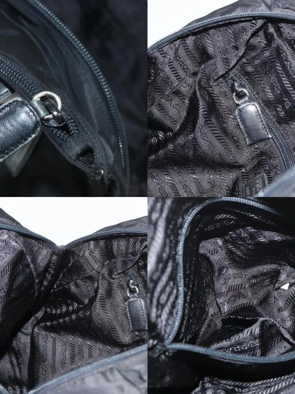 Prada brand	prada color	black